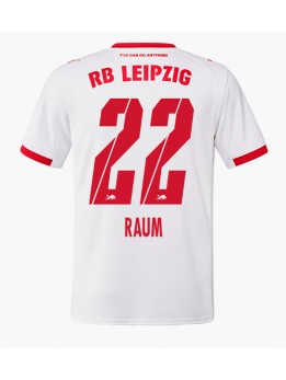 Billige RB Leipzig David Raum #22 Hjemmedrakt 2025-26 Kortermet